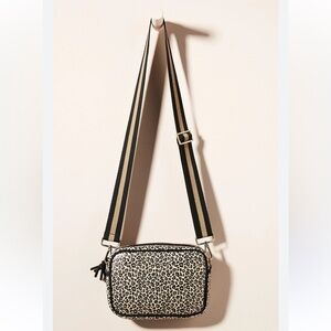 ANTHROPOLOGIE‎ cheetah print Katie Crossbody Bag